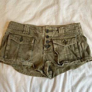 Free People cargo shorts